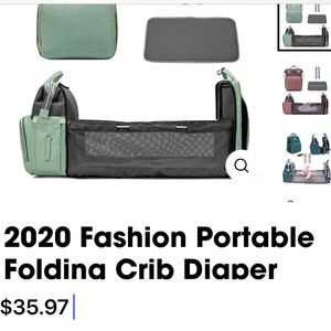 Fashionable portable crib